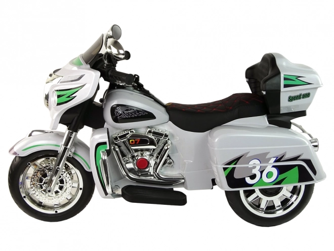 Nabíjecí tříkolová motorka Goldwing Grey