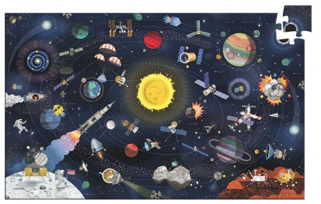 DJECO Puzzle Observation: Vesmír 200 dílků