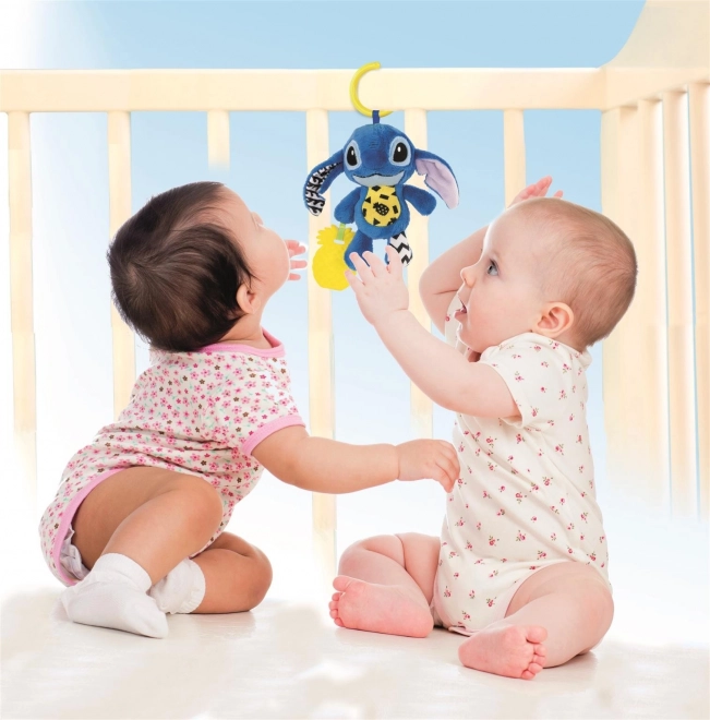 CLEMENTONI BABY Disney Plyšový Stitch na zavěšení