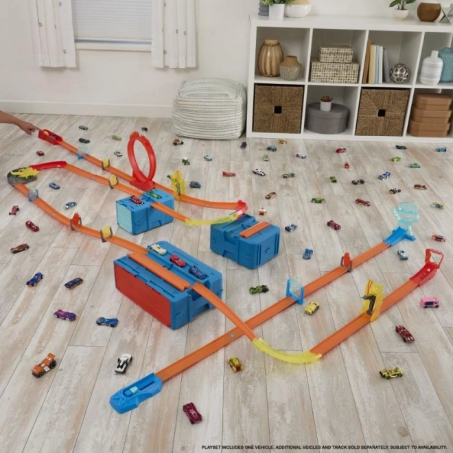 Hot Wheels Track builder ohnivá dráha HMC04