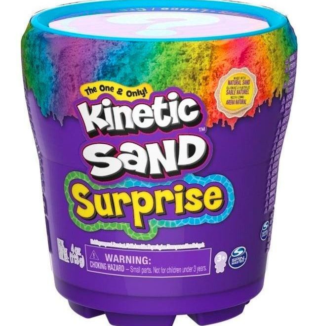 Kinetický písek - překvapení