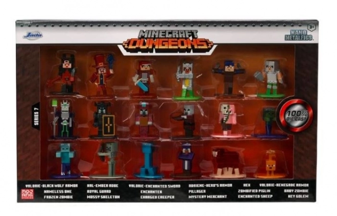 Sada 18 sběratelských figurek Minecraft, vlna 7