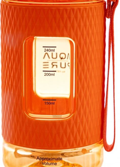 ASTRA Zdravá láhev na vodu Aqua Pure 400ml oranžová