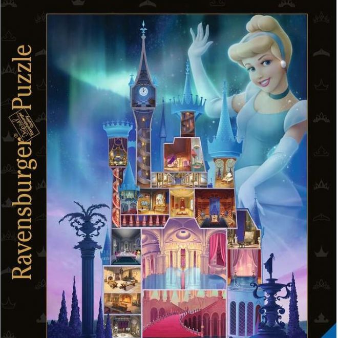 RAVENSBURGER Puzzle Disney Castle Collection: Popelka 1000 dílků