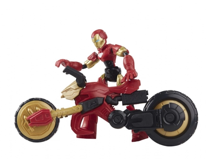 Hasbro ohýbací a flexibilní Iron Man s motorkou z Marvel