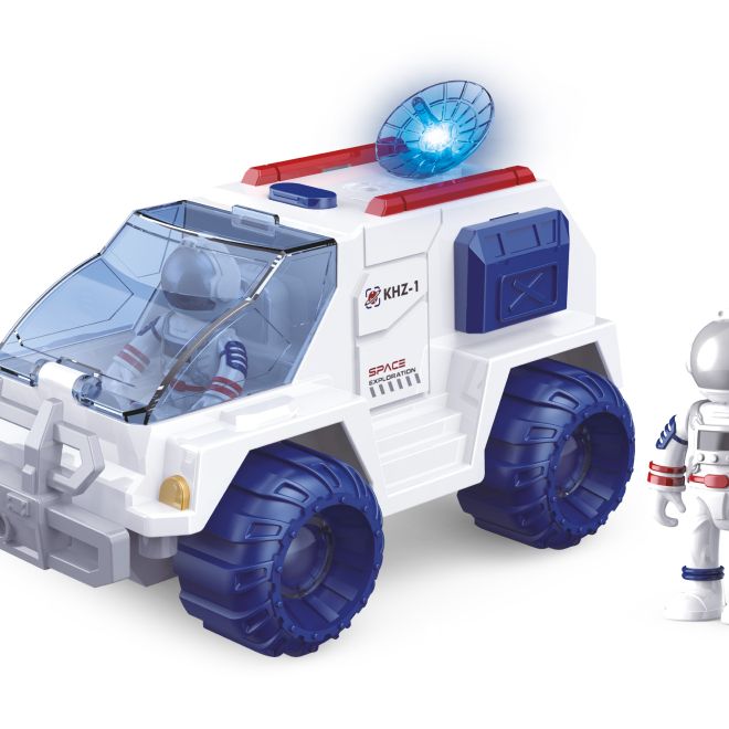 Vesmírné vozidlo s kosmonautem a efekty 17 cm