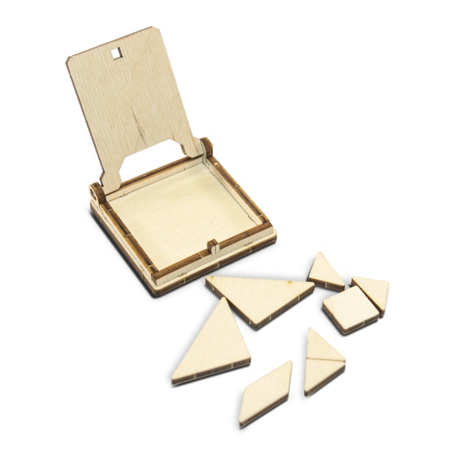 Wooden City 3D puzzle hlavolam mini Tangram