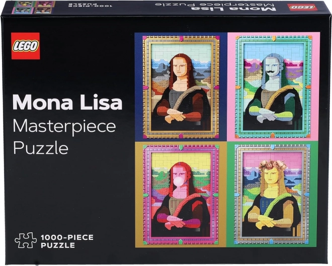 Chronicle Books Puzzle LEGO® Mona Lisa 1000 dílků