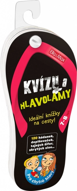 KVÍZY A HLAVOLAMY, 7-8 let – Zábava na cesty