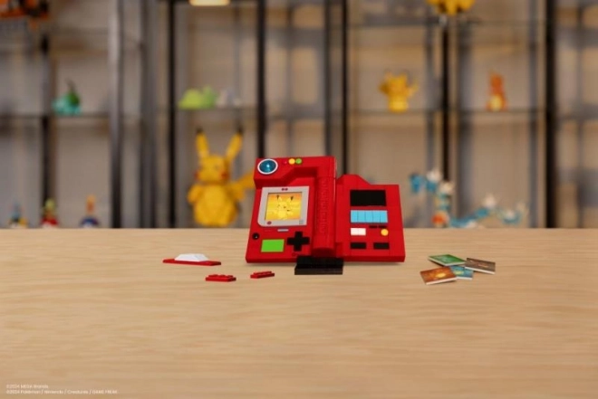 Konstrukční bloky Pokémon Pokédex z Kantó