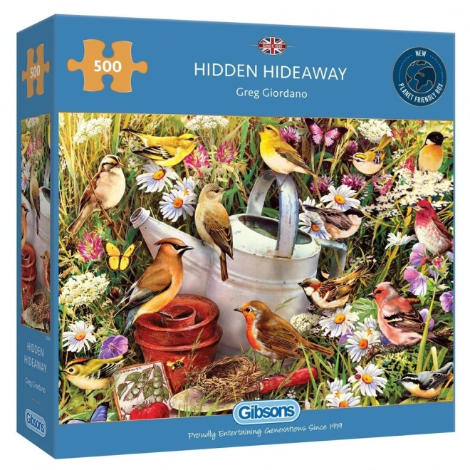 GIBSONS Puzzle Skrytý úkryt 500 dílků