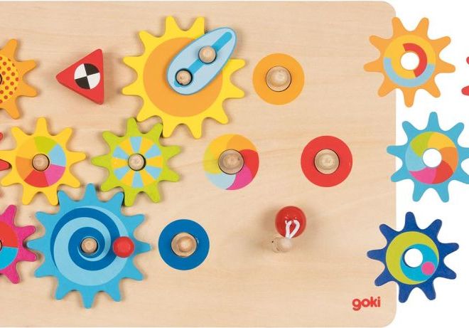 Goki pinwheel puzzle velké