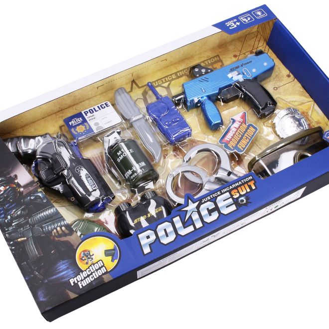 Policejní set zbraně s příslušenstvím