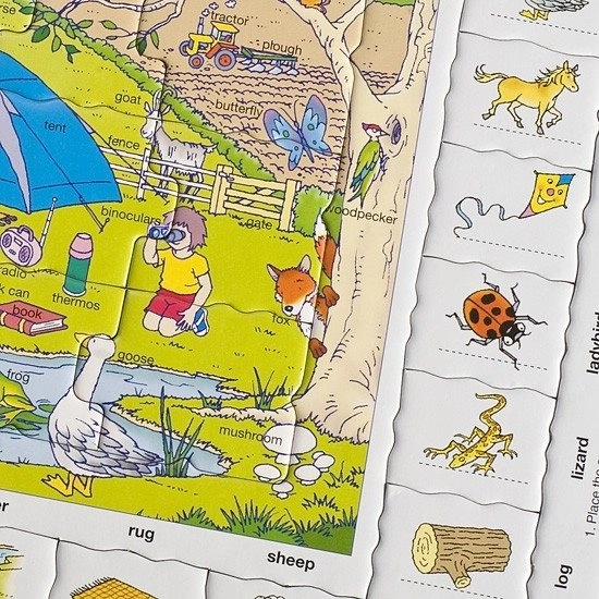 Larsen puzzle Angličtina: Prázdniny na venkově