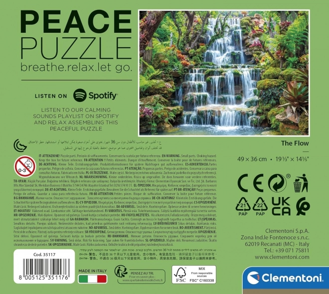 Puzzle 500 prvků Peace Collection The Flow