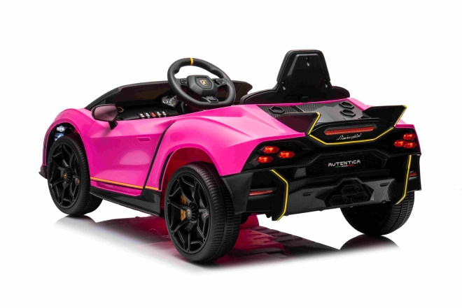 Dětské elektrické autíčko Lamborghini Invencible růžové