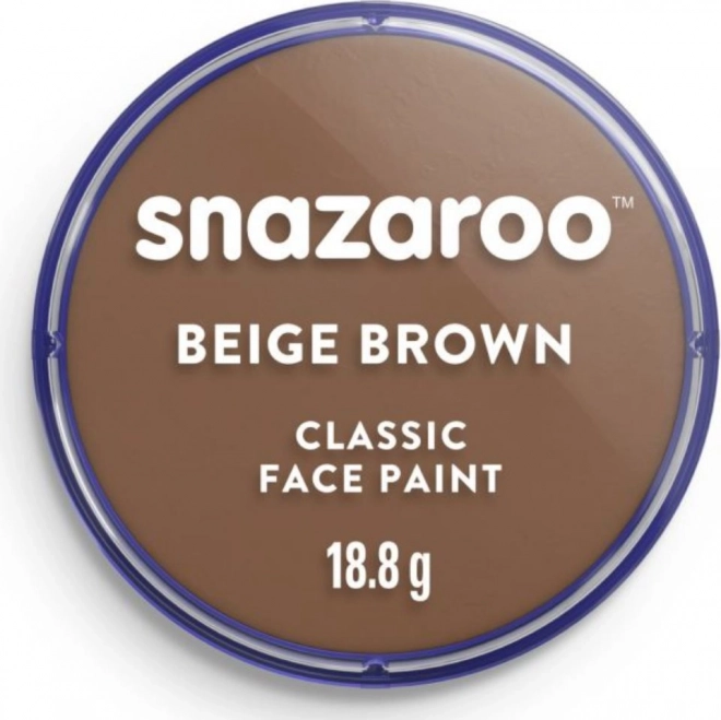 SNAZAROO Barva na obličej Béžově hnědá (Beige Brown) 18ml