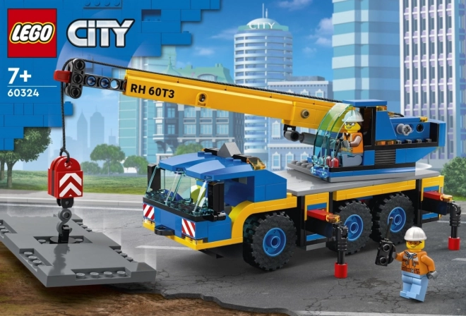 LEGO City 60324 Pojízdný jeřáb