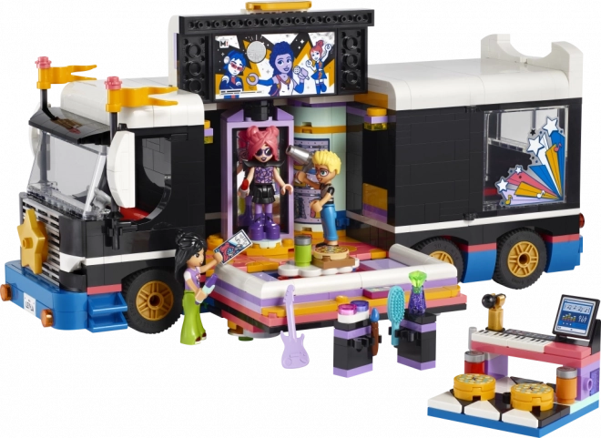 LEGO® Friends 42619 Autobus pro turné popových hvězd