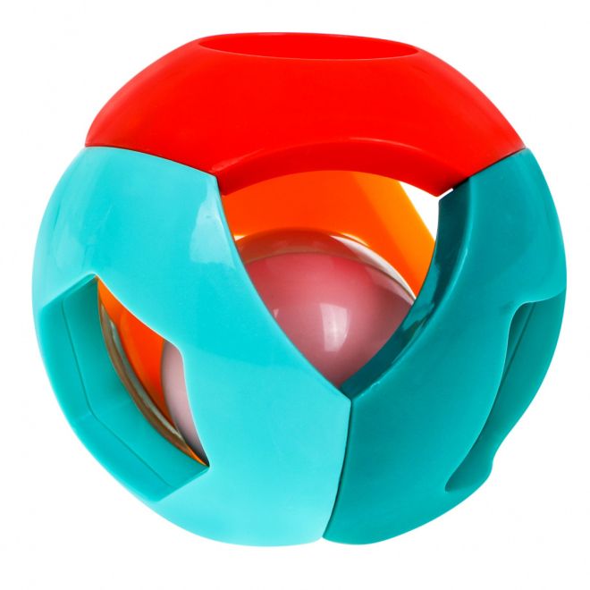 Inteligentní senzorický míč pro děti 0+ Hračka pro raný vývoj + chrastítko pro děti