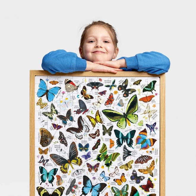 Puzzlove ČZUČU motýli 200 dílků