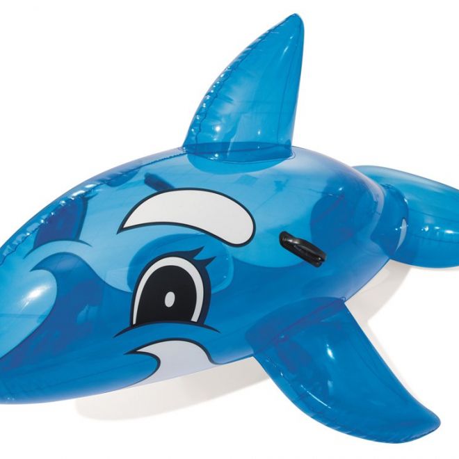 Bestway velký nafukovací modrý delfín 157cm 41037 – modrá