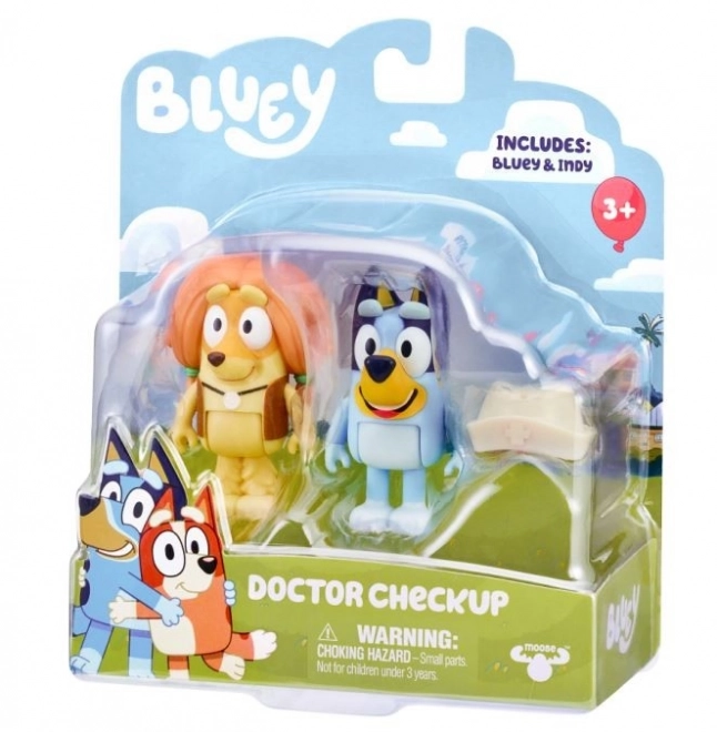 Sada figurek Bluey 2pack Návštěva lékaře