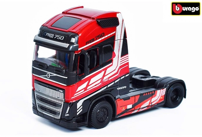 Bburago Volvo FH16 Globetrotter 1:43 červený