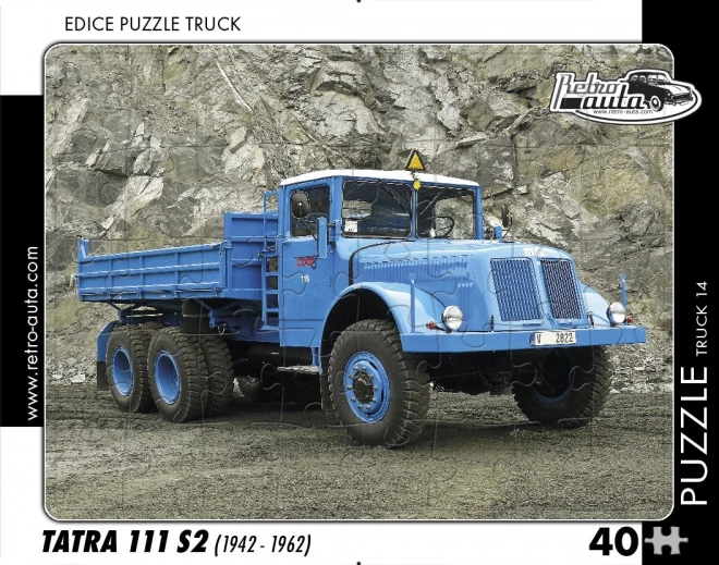 Retro Puzzle Tatra 111 S2