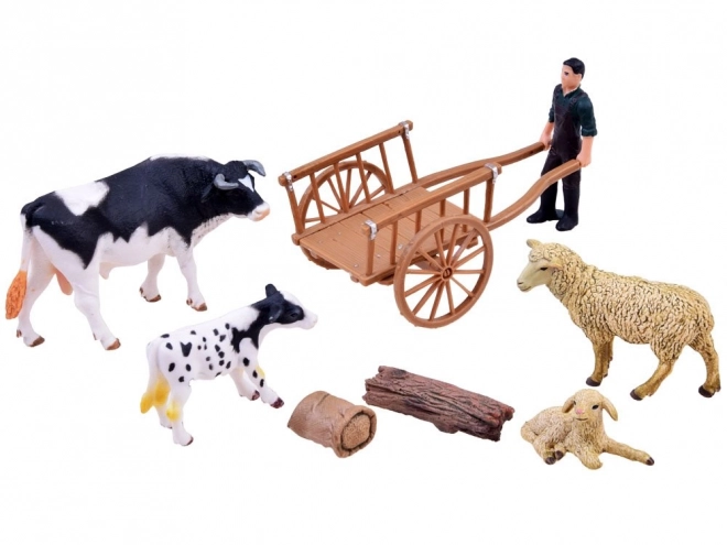 Zvířata farma Kráva sada figurek ZA2606 – B