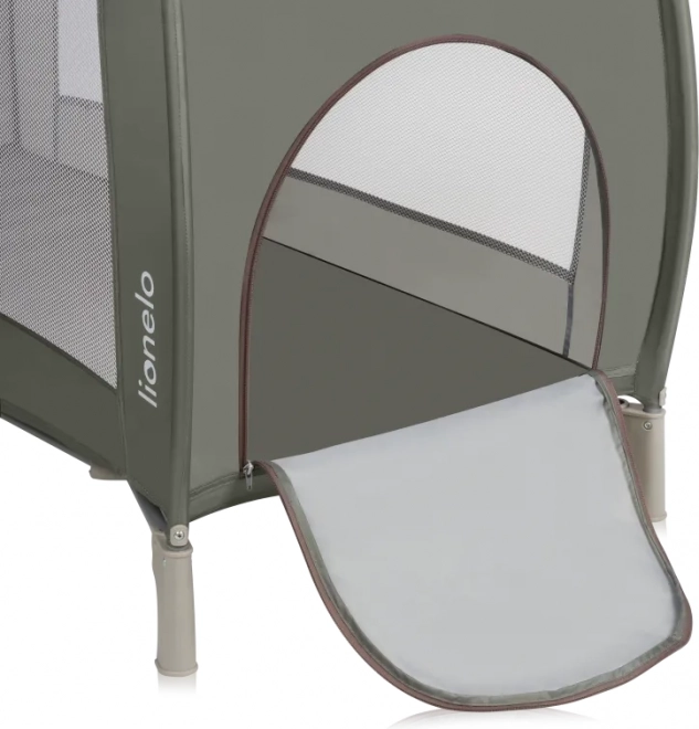 Cestovní postýlka Lionelo Sven Plus Beige Olive