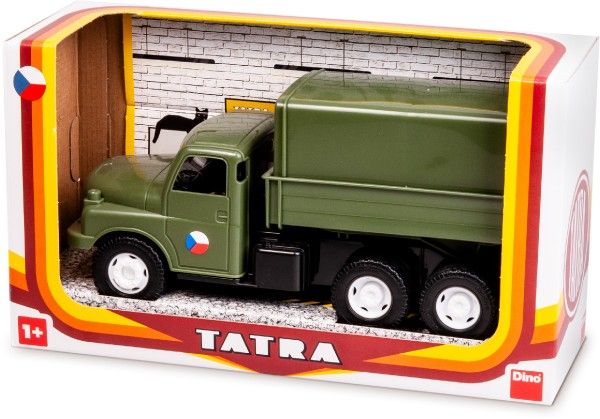 Vojenské auto Tatra 148 - khaki náklaďák