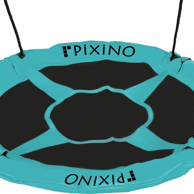 PIXINO Houpací kruh Čapí hnízdo (průměr 110cm) tyrkysový