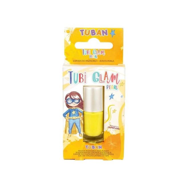 Lak Tubi Glam - perleťově žlutý