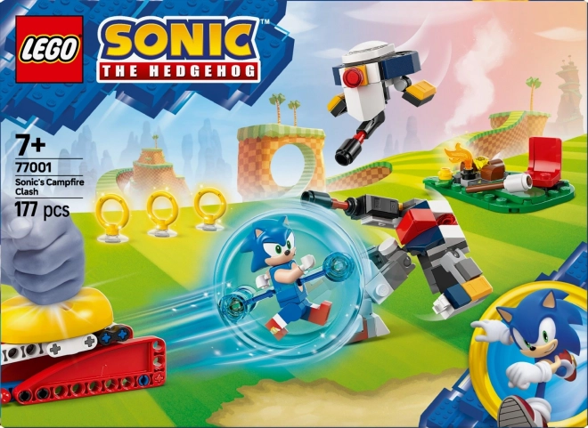 Sonic na kempingu s bojem