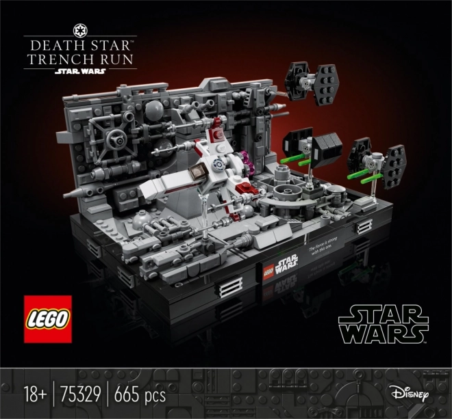 LEGO® Star Wars™ 75329 Útok na Hvězdu smrti – diorama