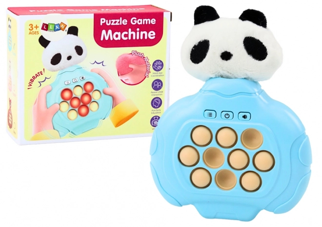 Pop-It Panda Plyšová arkádová konzole Vibrační senzorická hra
