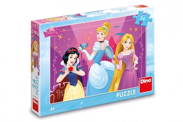 Dino Puzzle Odvážné  princezny 24 dílků