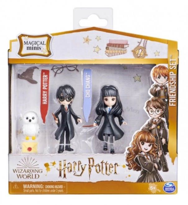 Harry Potter trojbalení přátel Harry, Cho a Hedvika