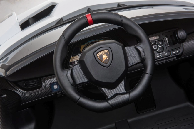 Lamborghini Veneno dětský elektrický vůz bílý