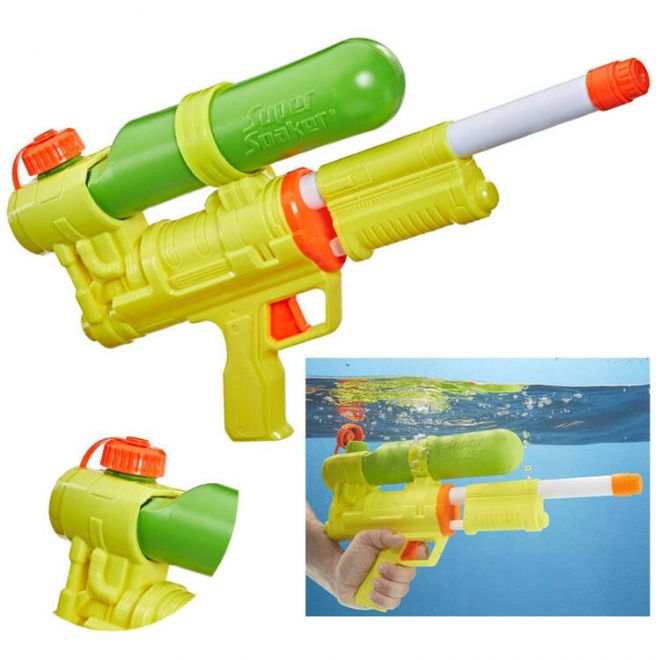 Super praktická žlutá vodní pistole Nerf Soa XP50 pro děti ZA5185