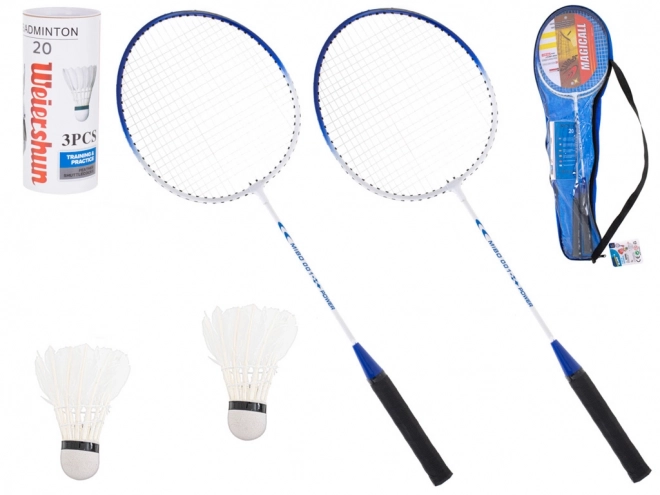 Badmintonové rakety s košíčky