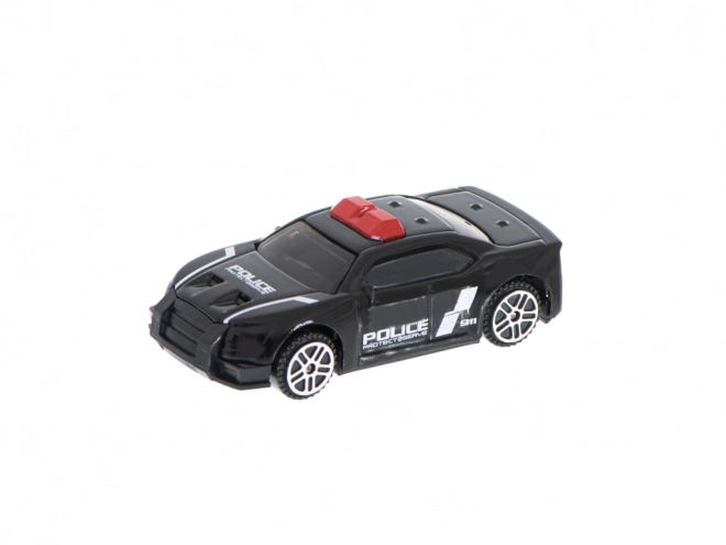 Kovový model auta – Policejní černý