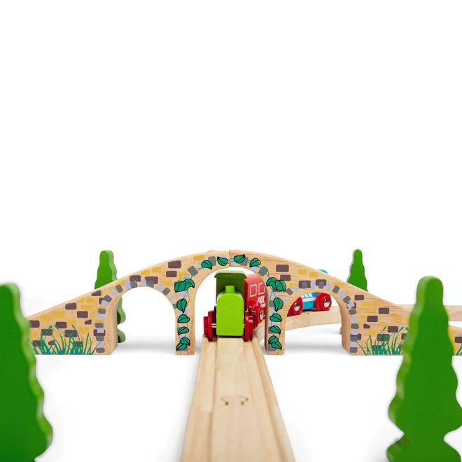 Bigjigs Rail Dřevěná kolej - most