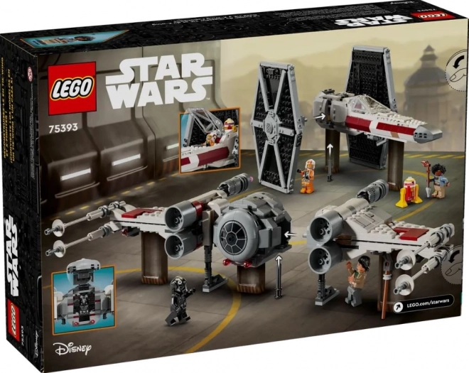 LEGO Star Wars 75393 Stíhačka TIE a X-wing - kombinovaná stavebnice