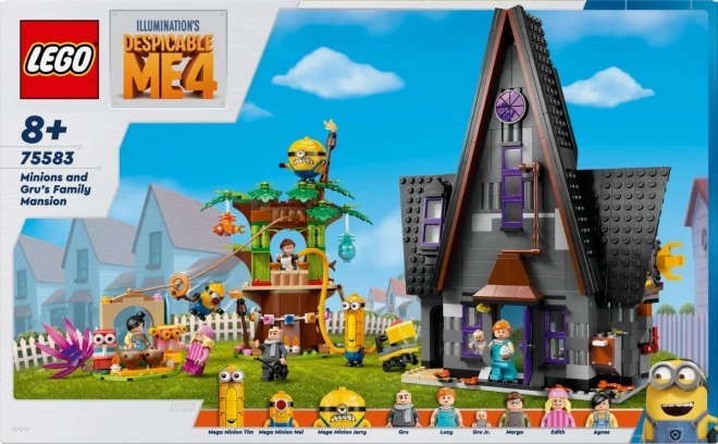 LEGO Minionki 75583 Rodinná rezidence Grua a minionků