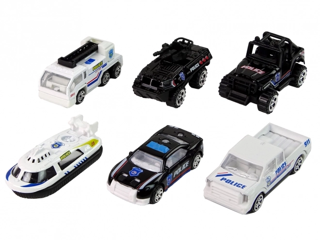 Auta Policejní auta Set 1:64