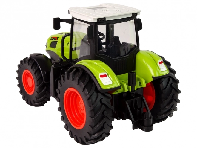 Traktor na dálkové ovládání 1:24 R/C Pilot 2,4 G zelený