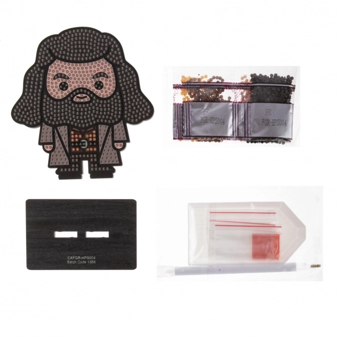 Postavička Crystal Art - Hagrid
