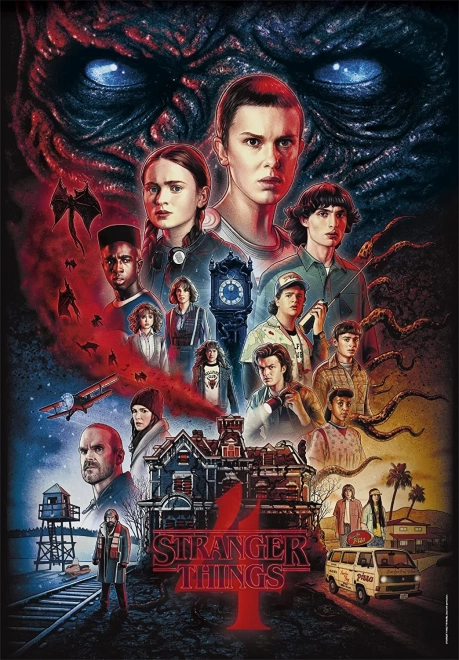 Puzzle 1000 prvků Netflix Stranger Things